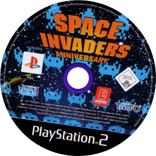 Space Invaders Anniversary media 3 for Playstation 2